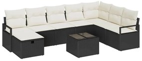 vidaXL Σετ Καναπέ με μαξιλάρι 6 pcs συνθετικό ρατάν
