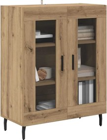 vidaXL Πλαϊνό γραφείο Artisan Oak 69,5 x 34 x 90 εκ.