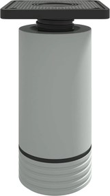 vidaXL Πόδια Επίπλων Ρυθμιζόμενο 12 τεμ. Λευκό 64 x 64 x 100 mm PP
