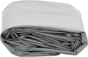 vidaXL Μουσαμάς Γκρι 1,5 x 2,5 μ. 650 γρ./μ²