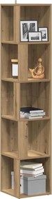 vidaXL Corner Cabinet 33 x 33 x 165 cm Engineered wood Artisan Δρυς