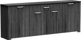 Μπουφές Kinley grey-wenge 210x40x82εκ 210x40x82 εκ.