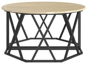 vidaXL Τραπεζάκι σαλονιού Sonoma Δρυς 80 x 80 x 42 cm