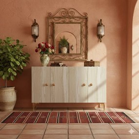 Console Simple 120 - White, Travertine White
Travertine