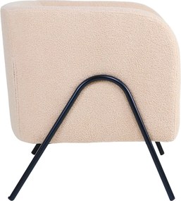 Πολυθρόνα (92x60x92) Spitishop Bergen Beige