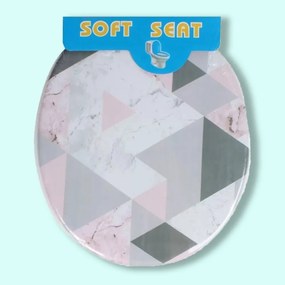 ΚΑΠΑΚΙ WC SOFT MARBLE 36(φ)x40(μ) San Lorentzo 2100211