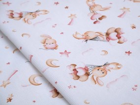 Κουβέρτα Καλοκαιρινή Βαμβακερή Αγκαλιάς 70x95 Δανάη