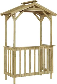 vidaXL Στέγαστρο μπάρμπεκιου 133,5 x 63 x 200 εκ.