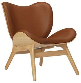 Πολυθρόνα A Conversation Piece Hope Leather 5501C5501-10 70x83x83cm Oak Cognac