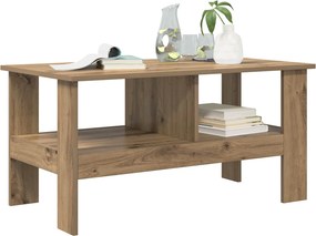 vidaXL Τραπεζάκι σαλονιού Artisan Oak 90 x 50 x 45 cm