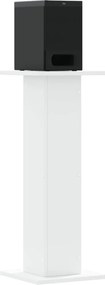 vidaXL Βάσεις Ηχείων 2 Τεμ. Λευκή 30x30x80 εκ. Επεξ. Ξύλο