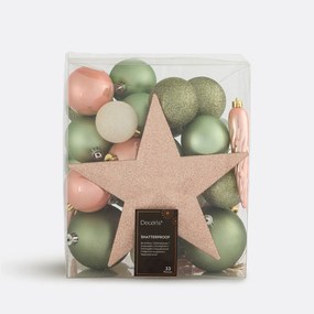 Σετ με 33 χριστουγεννιάτικες μπάλες, Caspar