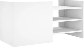 vidaXL Έπιπλο Τηλεόρασης Λευκό 80x35x40 εκ. Επεξεργασμένο Ξύλο