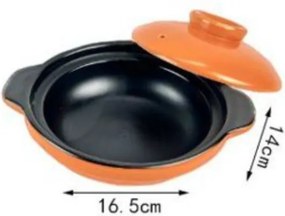 Πυρίμαχο Κεραμικό Σκεύος 16.5cm SDS-24525
