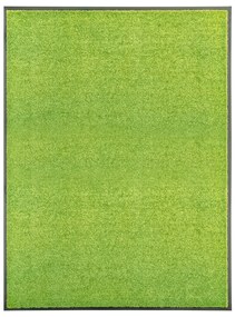 vidaXL Πατάκι Εισόδου Πλενόμενο Πράσινο 90 x 120 εκ.