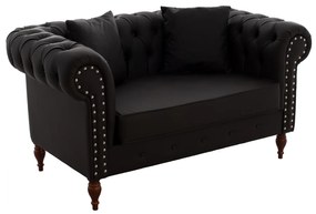 ΚΑΝΑΠΕΣ 2ΘΕΣΙΟΣ Τ. CHESTERFIELD CIELLE ΣΕ ΧΡΩΜΑ ΚΑΦΕ HM3184.03 152x85x80 εκ. - 0513650 - HM3184.03