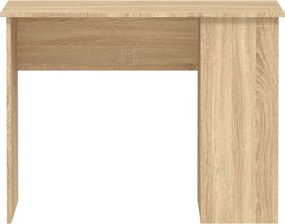 vidaXL Γραφείο Sonoma Δρυς 100 x 55 x 75 εκ. από Επεξεργασμένο Ξύλο