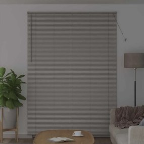 vidaXL Βενετσιάνικες Ρόδες Ασημί 220 x 155 εκ Αλουμίνιο