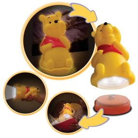 Winnie Pooh κομοδίνου και φακός LED - 65102