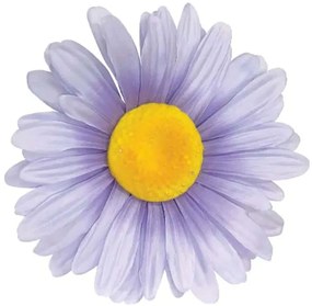 Τεχνητή Κρεμαστή Μαργαρίτα 00-23859-30-2 Φ30x9cm Lilac Marhome Ύφασμα,Πλαστικό