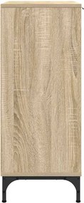 vidaXL Πλαϊνό γραφείο Δρύς Sonoma 69,5 x 33 x 82 εκ.