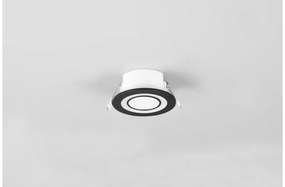 Χωνευτό Σποτ Φωτιστικό Οροφής LED 5W Core Trio Lighting-652510132-Μαύρο 652510132