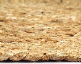 vidaXL Σουπλά Στρογγυλά Απλά 6 τεμ. Φυσικό Χρώμα 38 εκ. από Γιούτα