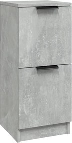 vidaXL Ντουλάπι Γκρι Σκυροδέματος 30x30x70 εκ. Επεξεργασμένο Ξύλο