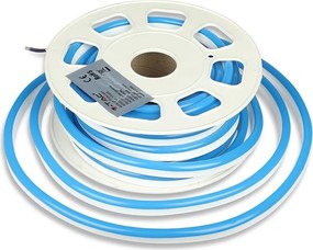 Αδιάβροχη LED NEON FLEX 24V 10m μπλέ V-TAC 2515