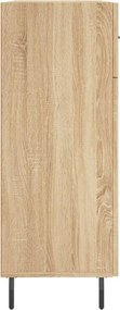 vidaXL Ντουλάπι Sonoma Δρυς 69,5 x 34 x 90 εκ. από Επεξεργασμένο Ξύλο