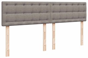 ΚΡΕΒΑΤΙ BOXSPRING ΜΕ ΣΤΡΩΜΑ TAUPE 200X200 ΕΚ. ΥΦΑΣΜΑΤΙΝΟ 3287193