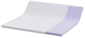 vidaXL Στρώματα Λευκό 200 x 200 cm 100% ύφασμα πολυεστέρα με τζακάρ