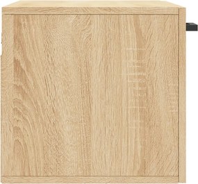 vidaXL Ντουλάπι Τοίχου Sonoma Δρυς 60x36,5x35 εκ. Επεξεργασμένο Ξύλο