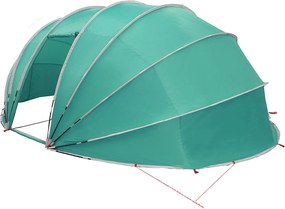 vidaXL Σκηνή πισίνας τύπου θόλου 538 x 440 x 204 εκ. Θαλασσί