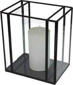 Κηροπήγιο ArteLibre Μαύρο Μέταλλο 18x13x21cm