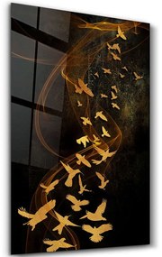 Πίνακας Γυάλινος 672BRS1375 46x72cm Multi Wallity Vertical Γυαλί