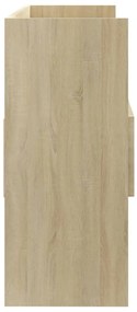 vidaXL Μπουφές Sonoma Δρυς 105 x 30 x 70 εκ. από Επεξ. Ξύλο