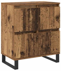 vidaXL Πλαϊνό γραφείο Καφέ 60 x 35 x 70 cm Επεξεργασμένο ξύλο
