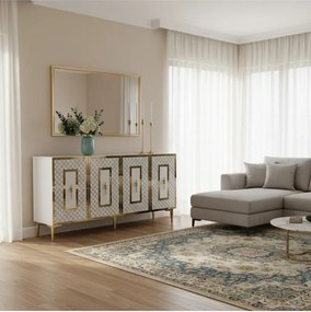 Stewehome κονσόλα πολύ λειτουργικό ντουλάπι τραπεζάκι καφέ και βάση τηλεόρασης 150x32x75 cm