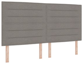 vidaXL LED Κεφαλάρι Σχεδίαση Γραμμών Ταμπά 90 εκ Υφασμάτινο