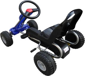 vidaXL Go Kart με Πετάλια Μπλε