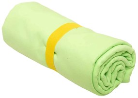 Πετσέτα Microfiber Μονόχρωμη 90x160 Λαχανί