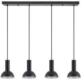Φωτιστικό Οροφής Πολύφωτο Homelighting 77-8560 Black