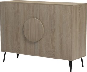 Μπουφές Gora pakoworld sonoma 110x35.5x82εκ
