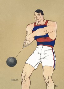 Εικονογράφηση Hammer Throw, Edward Penfield