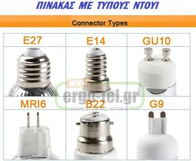 Nτουί πορσελάνης E27 230V για σποτ
