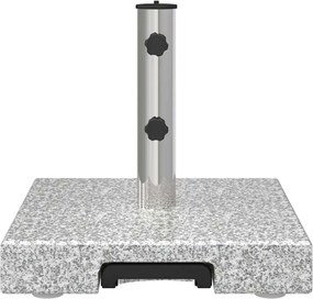 vidaXL Βάση ομπρέλας Γκρι 41 x 41 x 37 εκ. Γρανίτης