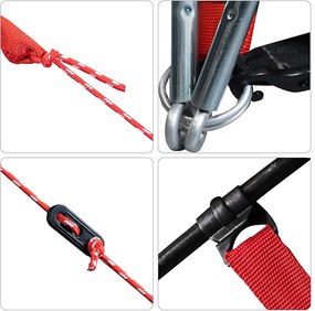 vidaXL Οικογενειακή Σκηνή Μπλε αδιάβροχη