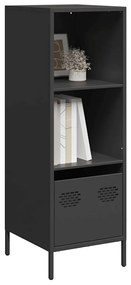 Ντουλάπι Μαύρο 35x39x103,5 εκ. από Χάλυβα