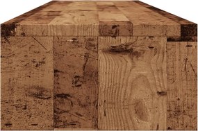 vidaXL Βάση Οθονών Παλαιό Ξύλο 100 x 24 x 13 εκ. από Επεξ. Ξύλο